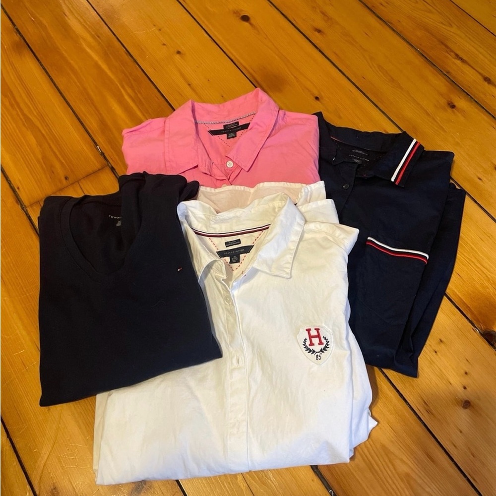 4 Tommy Hilfiger Blouses and Shirt